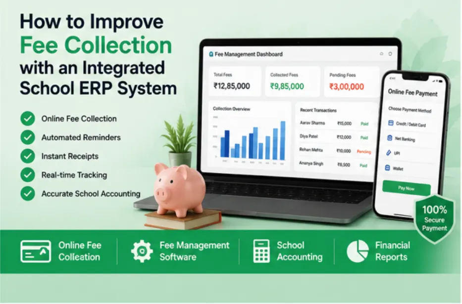 How to Improve Fee Collection with an Integrated School ERP System | PARLI School ERP Blog