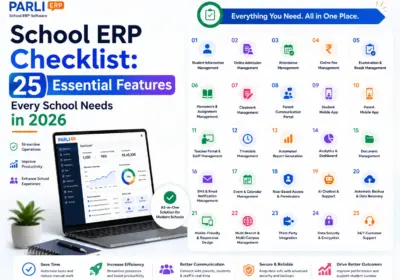 School ERP Checklist: 25 Essential Features Every School Needs in 2026